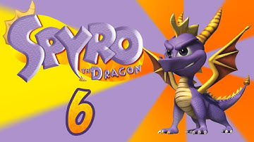 Spyro the Dragon playthrough pt6 - The 1st Secret Flying Stage!
