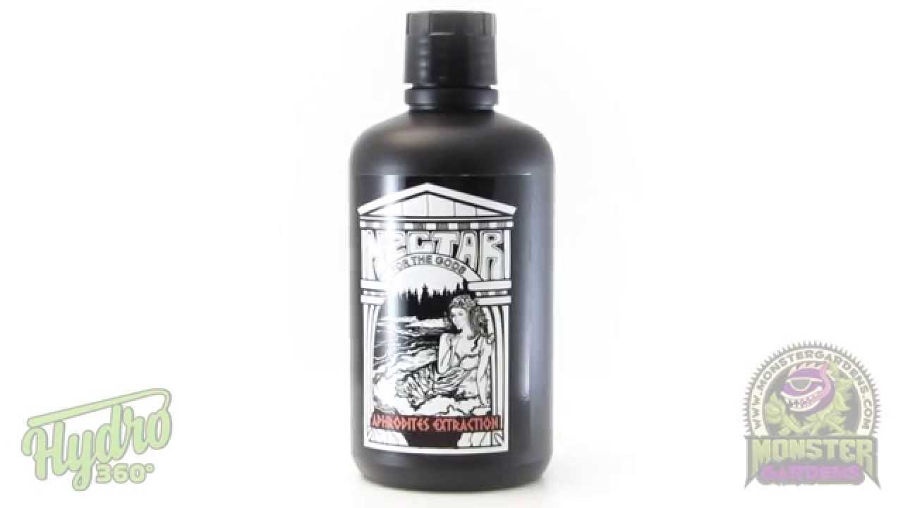 Nectar for the Gods Aphrodites Extraction 360 View Nectar for the Gods label Organic Nutes