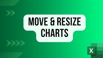 Move & Resize Charts #msexcel #msoffice #move #resize #chart #learn #pro