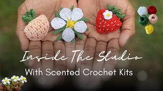 Packing Scented Crochet Strawberry Kits... But 3 Boxes Are DIFFERENT 🍓