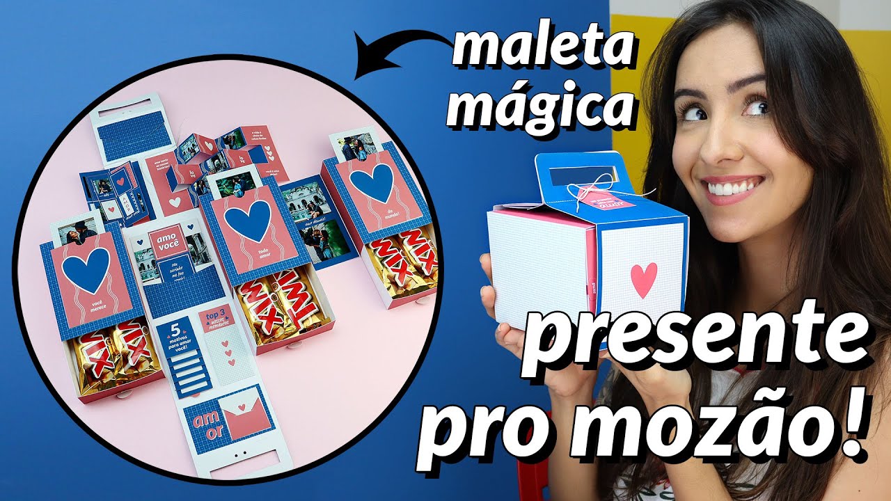 Maleta mágica de presente no Dia dos Namorados