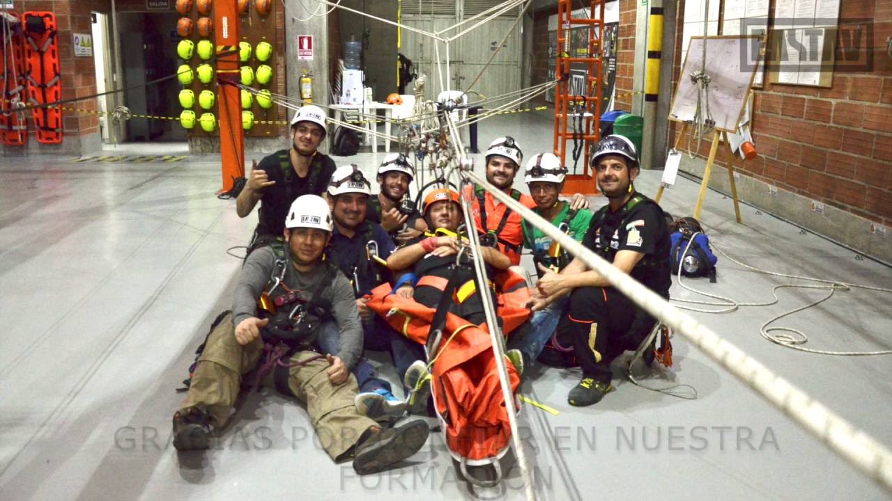 Rescate Industrial, agosto 2016. EASTAV IRATA International.