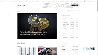 Cripton Cryptocurrency Magazine WordPress Theme      Ameyalli Randolp