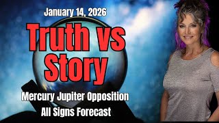 Facts, Beliefs \u0026 the Story You’re Living In: Mercury Jupiter Opposition All Signs