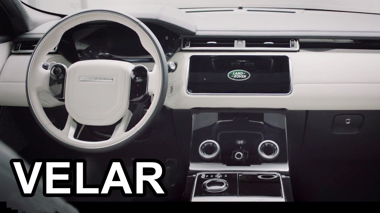 2018 Range Rover Velar Interior Video