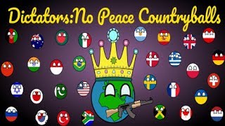 ENFES BİR MİNİK STRATEJİ OYUNU / DictatorsNo Peace Countryballs Türkçe  Bölüm 1