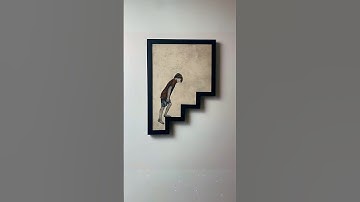 Teach you how to create art using simple methods #art #foryou #modernart #photo #artcollector #fyp