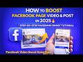 How to Boost Facebook Page Video &amp; Post in 2026 🔥 | Step-by-Step Facebook Boost Tutorial