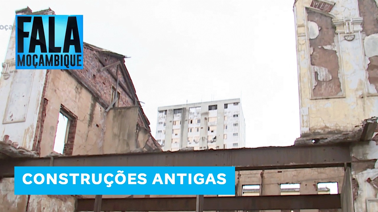 Queda de ruínas compromete a segurança das pessoas na baixa da Cidade de Maputo @Portal FM | Fala Moçambique