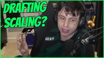 Caedrel Explains Why Its Difficult To Draft Pure Scaling Comps