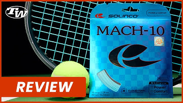 Worth the hype?! We review Solinco Mach 10: a new tennis string promising power, spin & control! 🚀