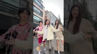 郁可唯&amp;孟佳&amp;沈梦辰，韩国街头快乐舞蹈合跳|Yisa Yu&amp;Jia&amp;Shen Mengchen