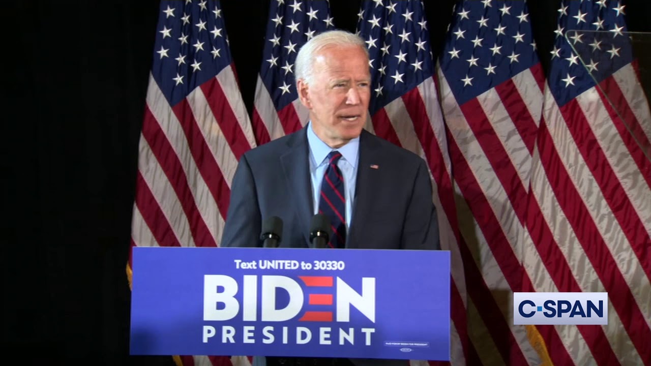 c-span channel Joe Biden Comments to Reporters on Whistleblower Complaint