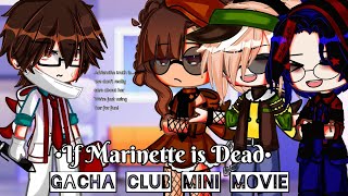If Marinette died || Miraculous Ladybug || Original || Gacha Club || Gacha Life