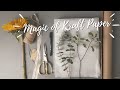 비싼소품 없이 크라프트지로 감성데코 하는 법 | DIY Kraft Paper Magic of Decor (Part 1)