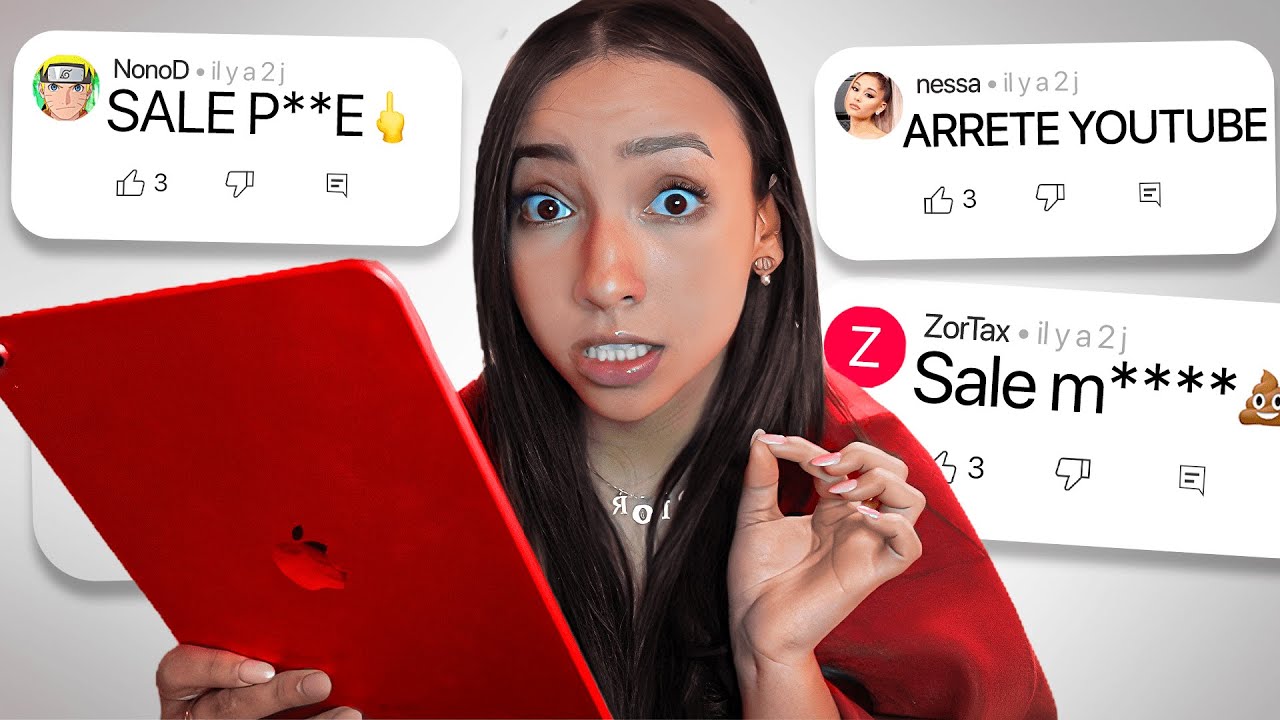 JE RÉPONDS AUX MÉCHANTS COMMENTAIRES !