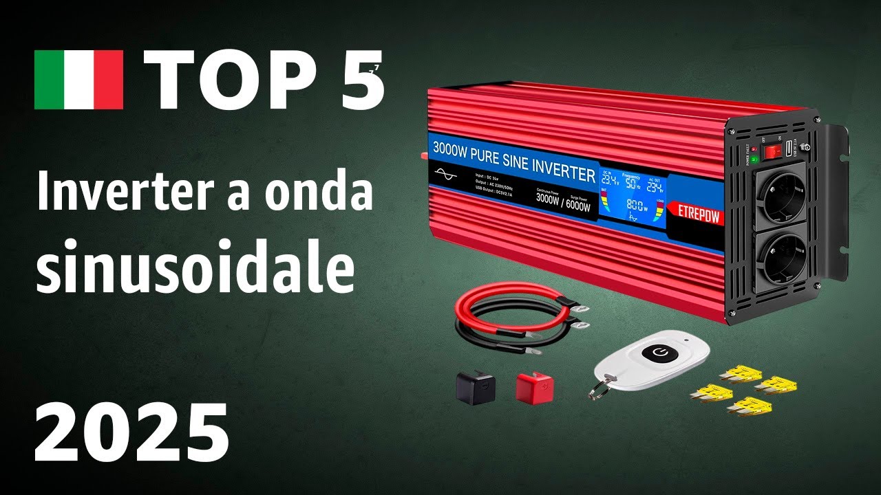 TOP—5. Migliori inverter a onda sinusoidale 2025