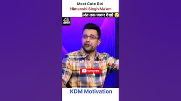 Meet Himanshi Singh on Sandeep Maheshwari Show #shorts #shortsfeed