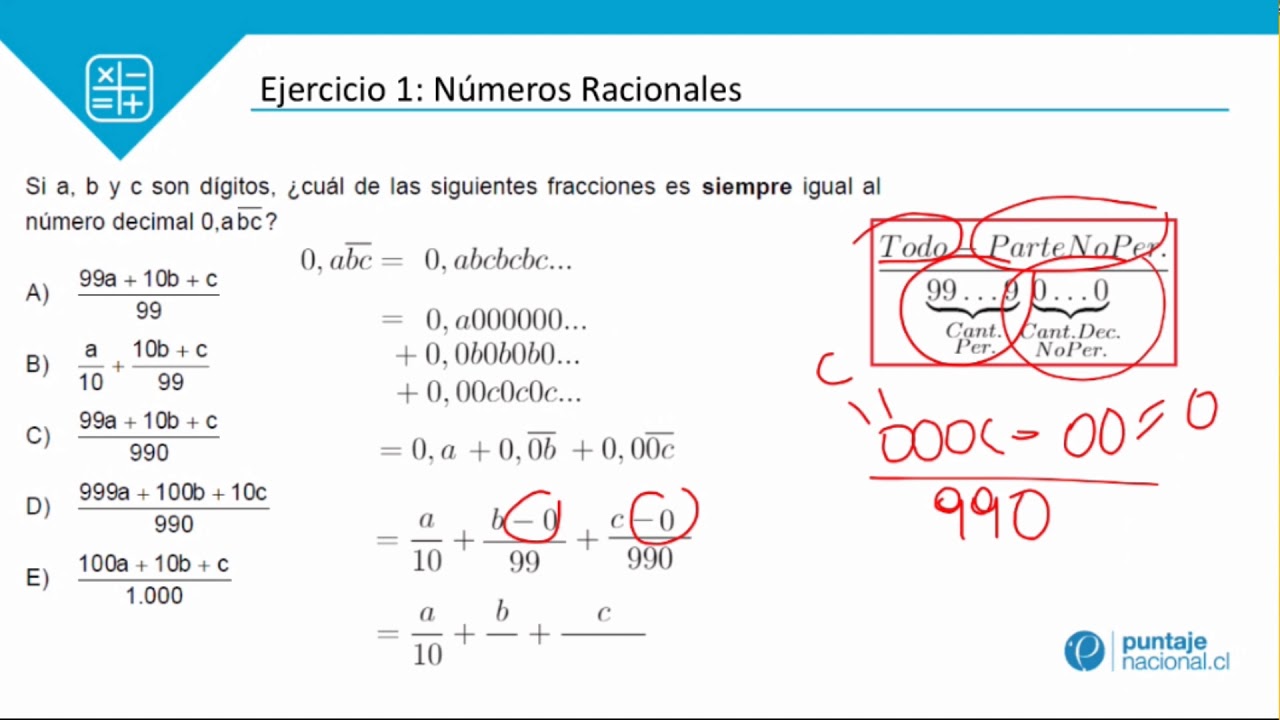 clases online gratis Matemática - Jornada Resolución de Ejercicios - Clase N°20 2019