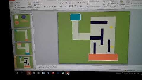 II PARTE DEL JUEGO LABERINTO POWER POINT 2 A y B