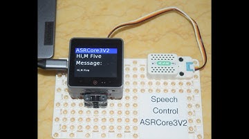 Speech Control using the ASR Unit