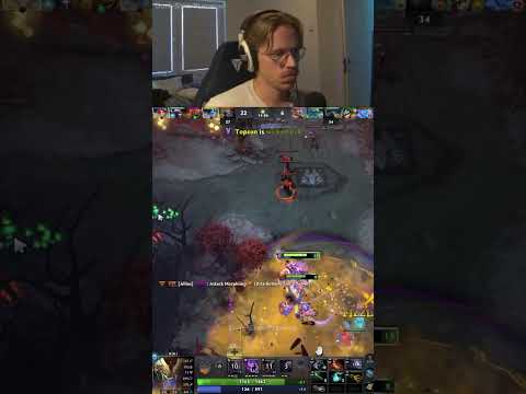 Topson Dived Tier 2 Just to Kill Morphling #dota2 #outplay #gaming #outplayed