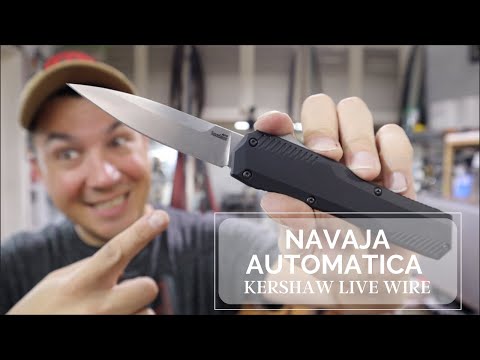 Navaja Automática 🛑 Kershaw livewire EXCLUSIVA 