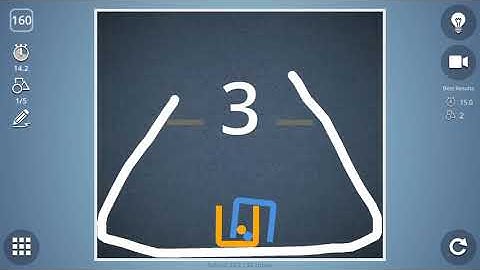 Brain It On! Level 160 In One Shape