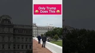 Trump’s Rooftop Press Conference 😂😂