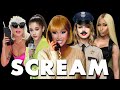 Celebrities in scream