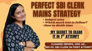I Followed this 40-Day Plan and Cleared SBI Clerk Mains 💥 | Full Strategy Revealed!