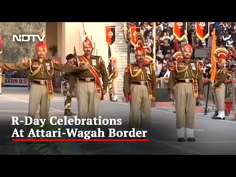 Republic Day 2023 Celebrations At Attari-Wagah Border