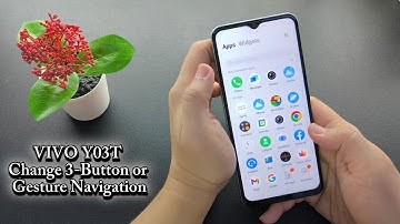 VIVO Y03T Change 3-Button or Gesture Navigation