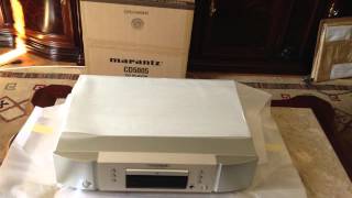 Marantz silver cd5005 - The Unboxing!