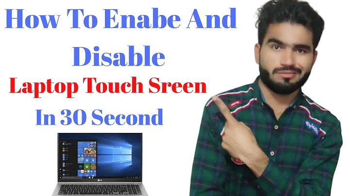 How To Disable and Enable Touchscreen in windows 10 Easy and Fast | Urdu Tutorial