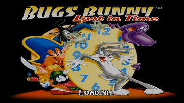 Bugs bunny lost in time intro ps1