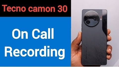 Tecno Camon 30 5G me call recording kaise karen, how to on call recording
