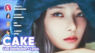 KARD - CAKE (Line Distribution + Lyrics Karaoke) PATREON REQUESTED Resimi