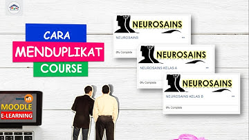 Bagaimana Menduplikat Courses Moodle Elearning ?