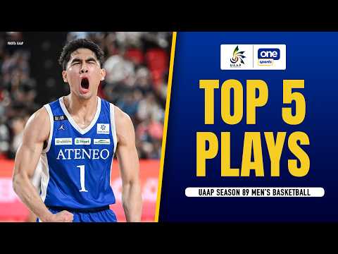 ADMU vs NU | TOP 5 PLAYS | UAAP SEASON 89 MEN’S BASKETBALL | OCTOBER 3, 2026
