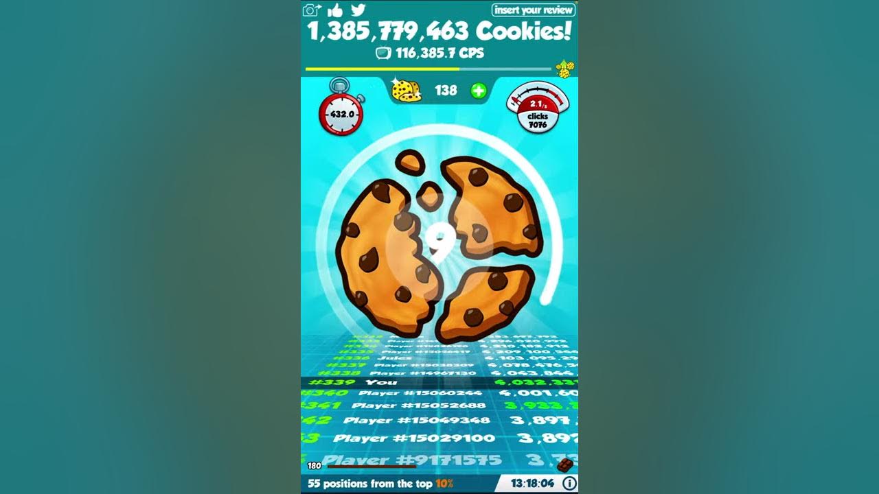 Breaking Cookie Clicker