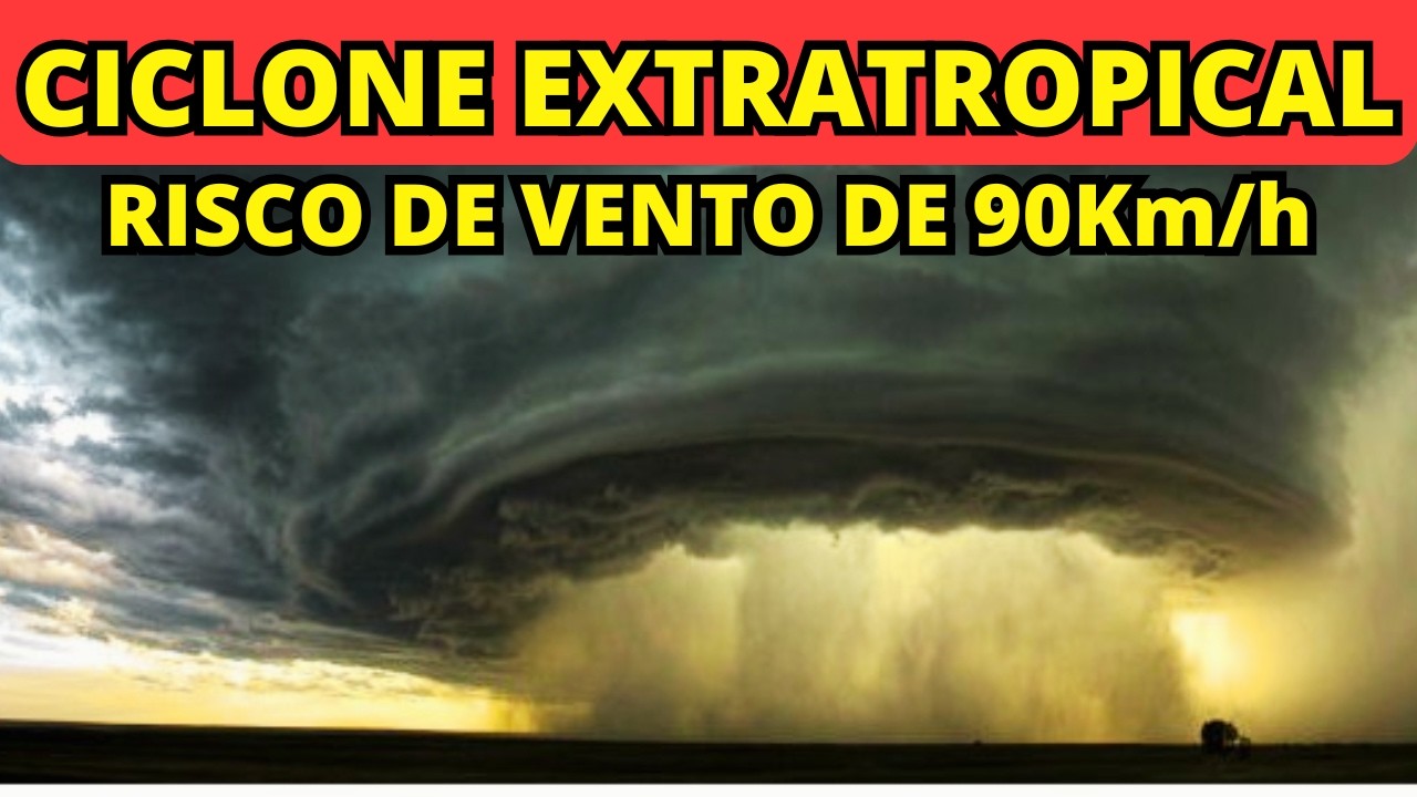 🚨 ATENÇÃO: SEMANA COM CICLONE FRENTE FRIA E RISCO DE TEMPORAIS COM VENTANIA NO SUL DO BRASIL
