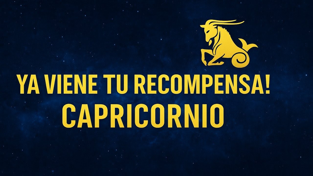 CAPRICORNIO 🔥 Ya no te detiene nada. Es tu momento. - YouTube