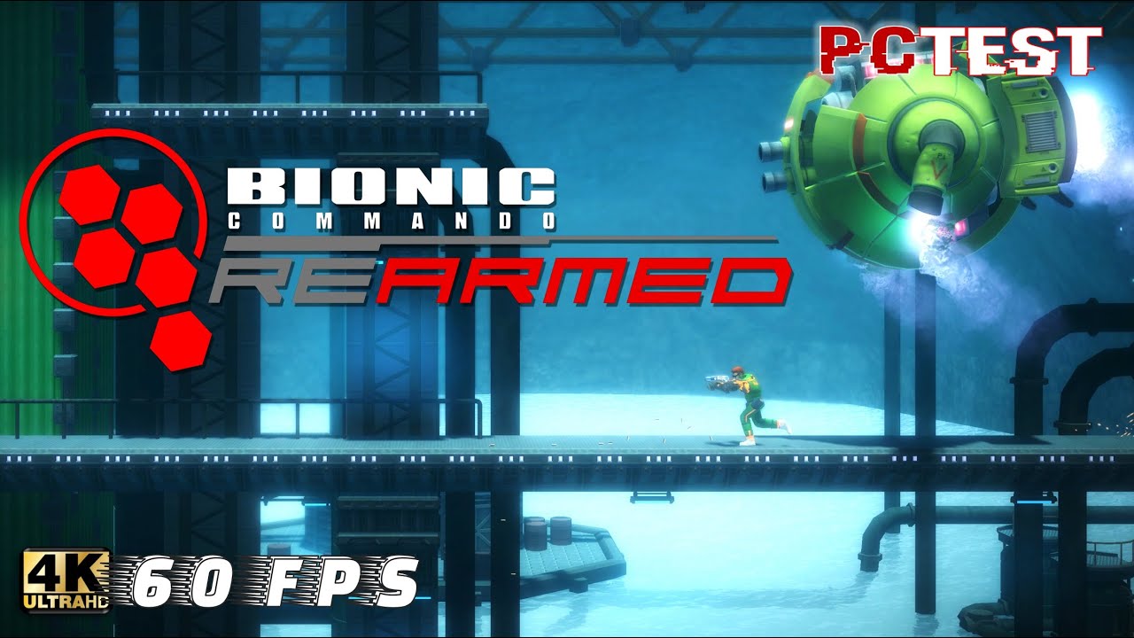 Bionic Commando Rearmed 4K 60 FPS 