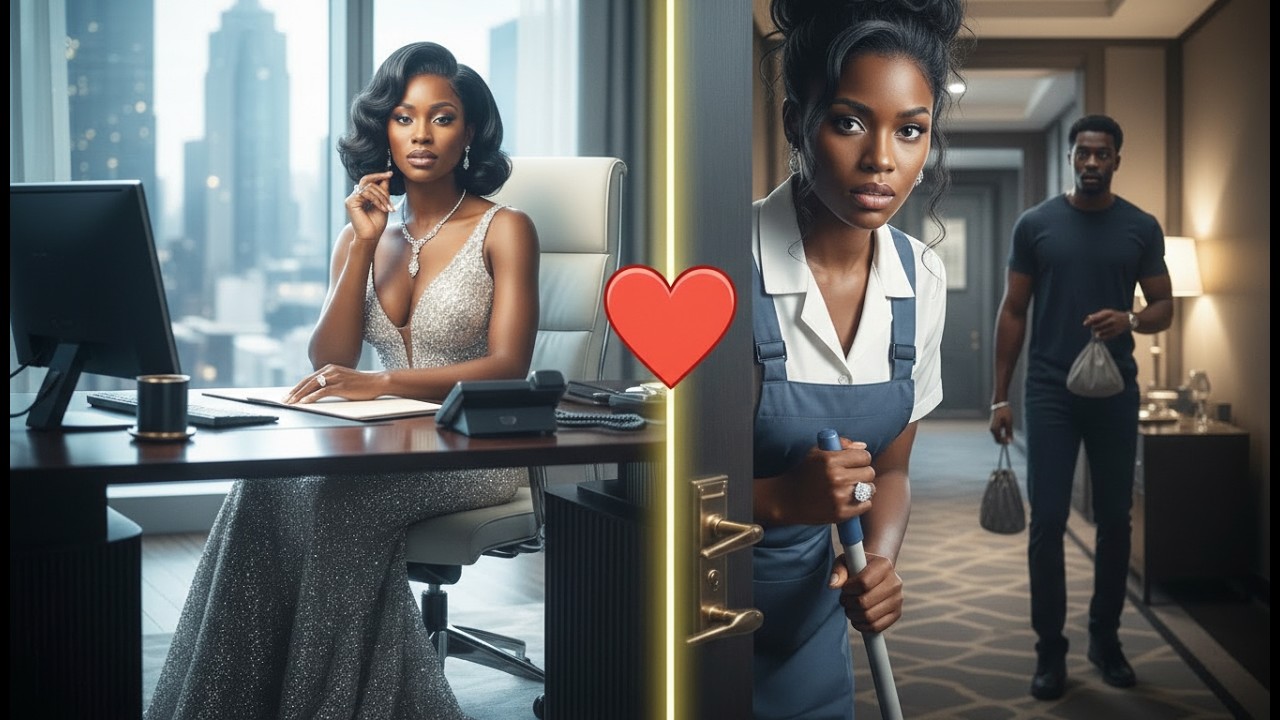 Billionaire Pretends To be A Cleaner in Her Own Hotel Floor At 3AM To Catch A Thief, And Found Love