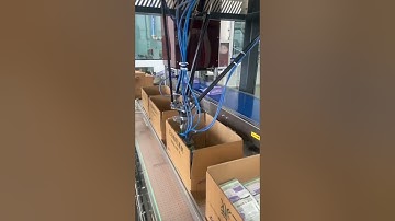 Xinhan Robot | High-speed & automated robotic cartoning with Delta robot #automation #picking