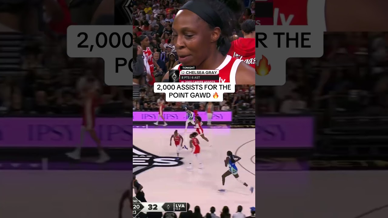 Chelsea Gray is just the sixth player in WNBA history to reach 2K assists ๐