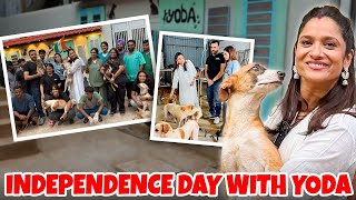 Ankita Spends Independence Day at YODA ❤🐶 @Ankita.LokhandeJain
