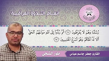 طور الشجي -  القارئ جعفر جاسم عباس