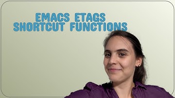 Codereview: Emacs Etags Shortcut Functions